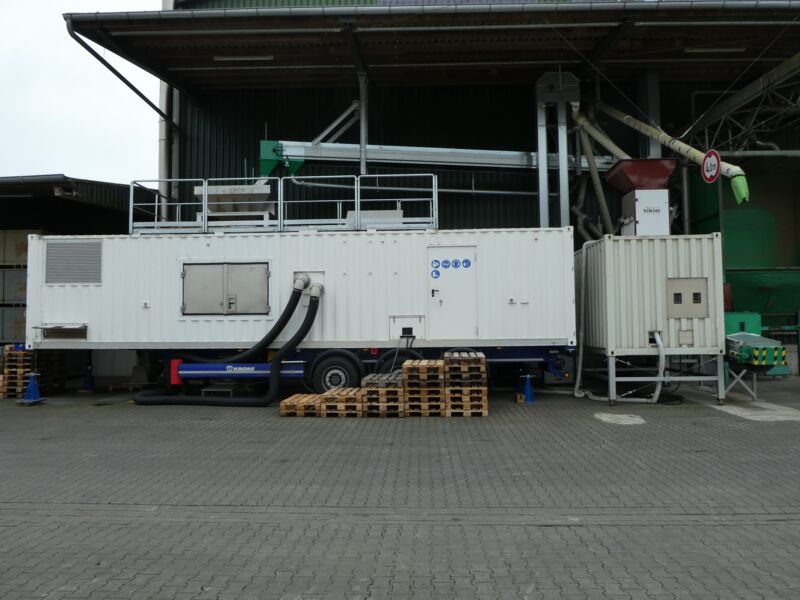 Mobile Elektronenbehandlungsanlage